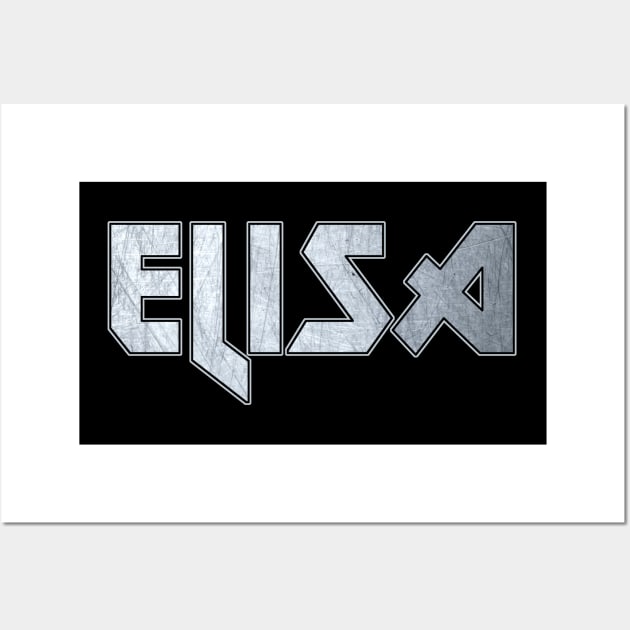 Heavy metal Elisa Wall Art by KubikoBakhar